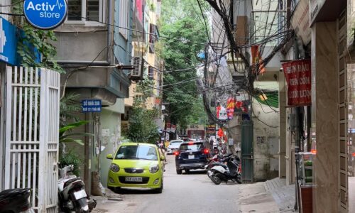 Bán nhà 5 tầng x 110 m2 ngõ ô tô con tránh Thái Hà