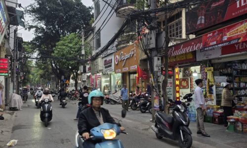 Bán nhà mặt phố Nhân Hòa gần trường THCS Phan Đình Giót